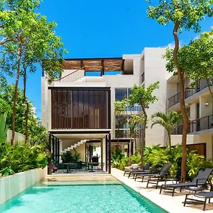 Apartment Private Pool And Roof For 3 In La Veleta, Tulum
